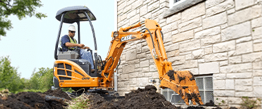 Aménagement GO Pelouse, Mini-excavation, St-Hubert